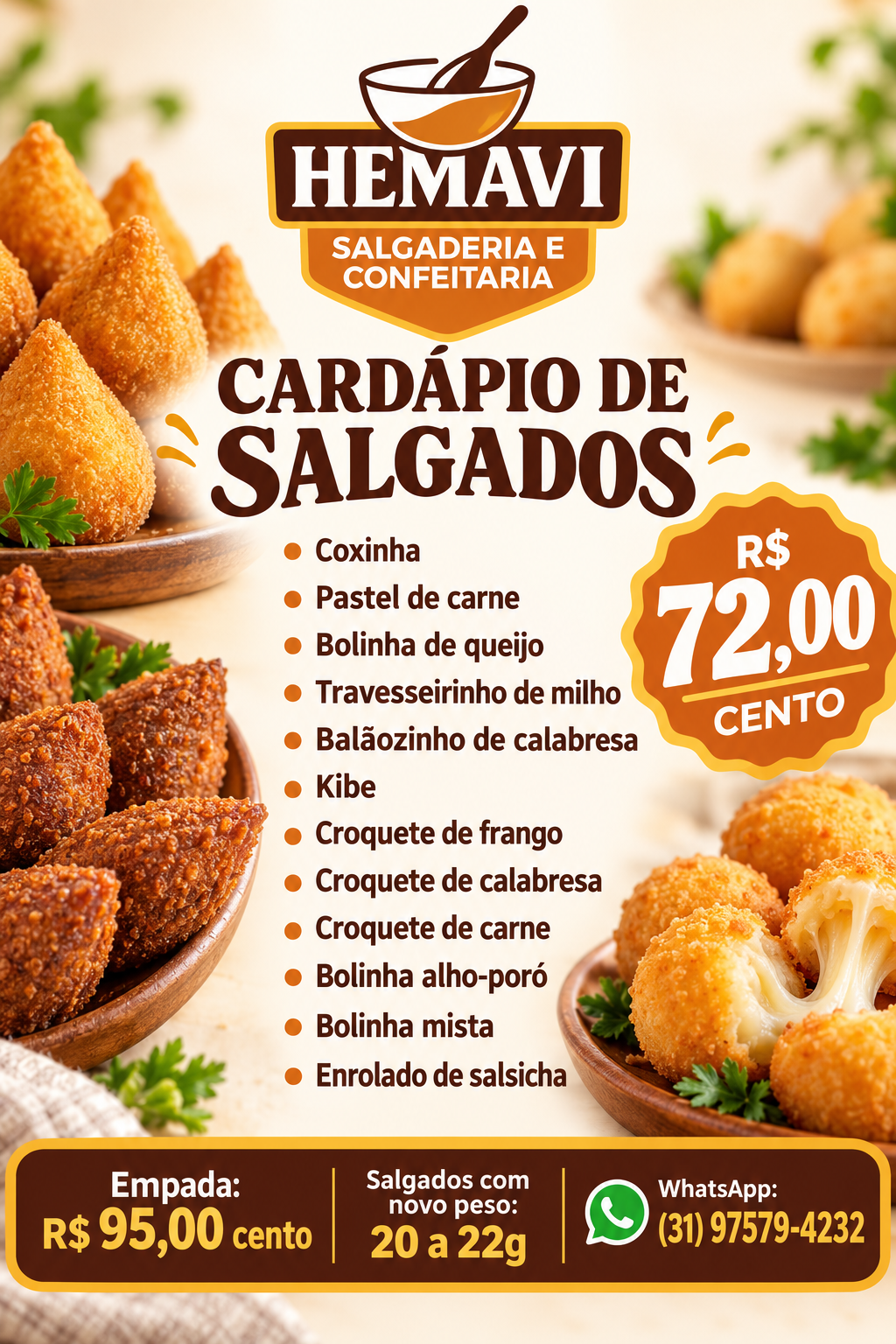 Sabores de Salgados